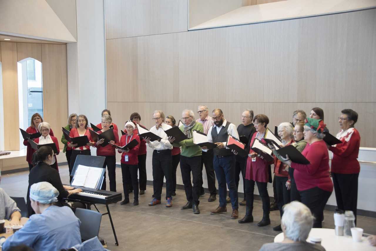 La Chorale Chantevoix du CHUM fête Noël