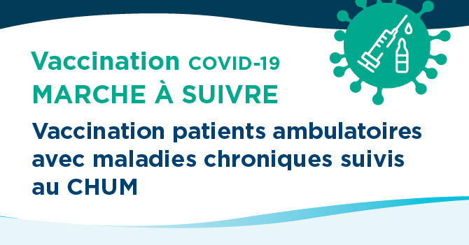 Marche A Suivre Vaccination Patients Ambulatoires Avec Maladies Chroniques Suivis Au Chum Groupe Prioritaire 8