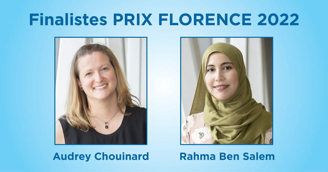Rahma Ben Salem et Audrey Chouinard