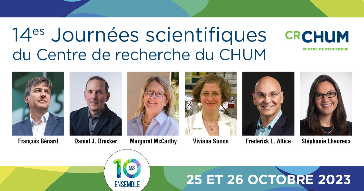 Conférenciers et conférencières des Journées scientifiques 2023