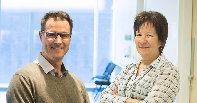 Mireille Clark et Dr Danny Gauthier
